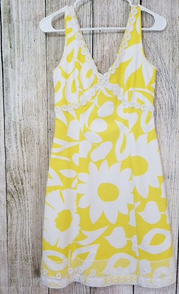 J. Crew Dresses & Skirts - J Crew yellow and white floral dress